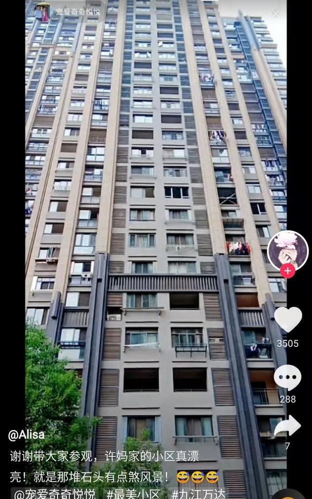 许敏万达小区内景曝光绿化设计都不错邻开云体育居支持她早日回家(图1)