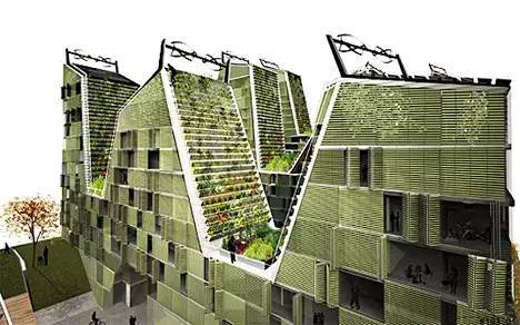 开云体育【景观设计】26款垂直绿化设计是建筑更是景观(图1)