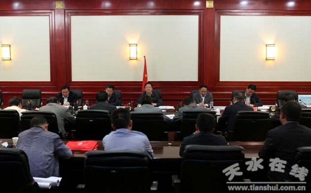 天水市政府开云体育专题研究麦积山大道方案设计和绿化方案(图)(图2)