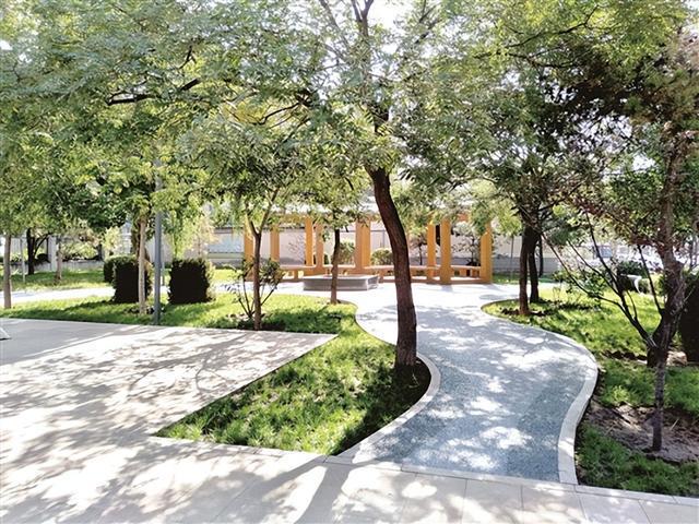 新建20余处“口袋公园”！推窗可见绿开云体育 转角遇到美(图5)