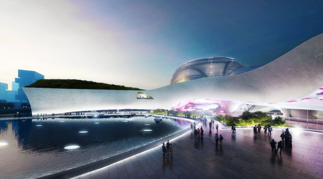 聚焦合肥骆岗音乐厅！五套设计方案重磅公示！开云体育 开云平台(图5)