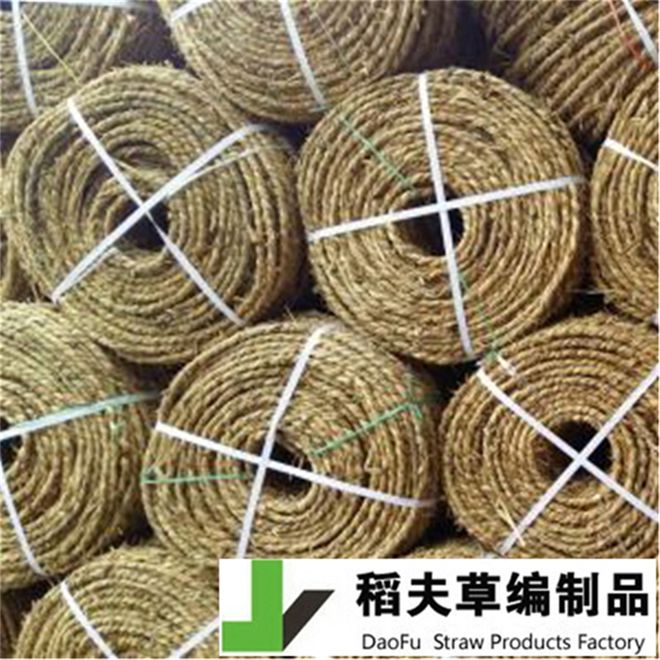 开云体育 开云官网稻夫草绳广泛应用于园林绿化-稻夫草编制品厂(图2)