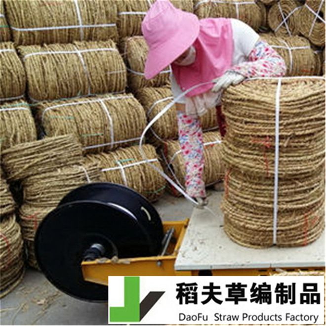 开云体育 开云官网稻夫草绳广泛应用于园林绿化-稻夫草编制品厂(图4)
