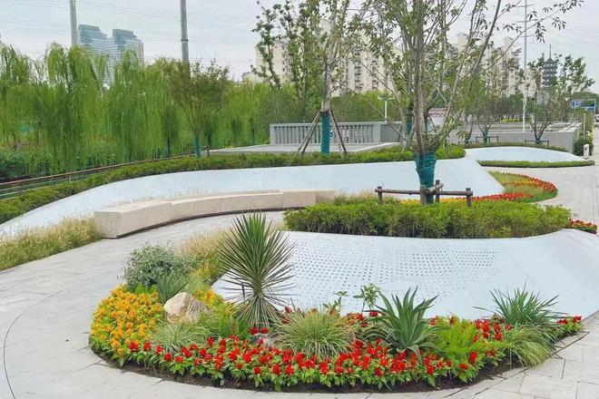 开云体育 开云平台推窗见绿出门赏园普陀再添一座口袋花园(图2)