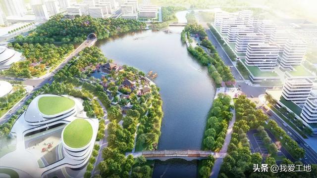 虹桥前湾公园开工上海建工打造上海主城区最大开云APP 开云体育滨河公园(图5)