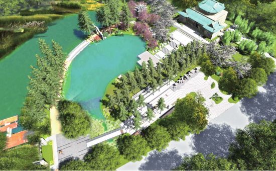 园博园武汉园开云体育 开云官网：大江大湖大学府 一城山水半城文(图2)