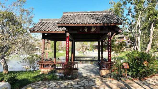 尽显杭州韵味铺展诗画西湖徐州园博会杭州园正式开门迎客开云 开云体育(图16)