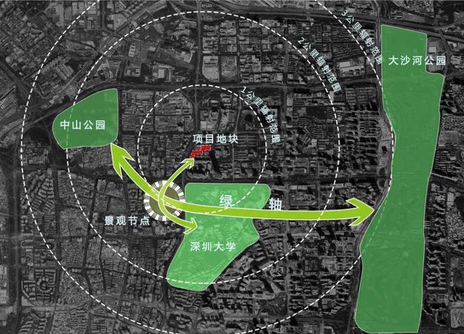 开云APP 开云体育深圳南山区豪方花园城市更新规划概念中——复合型生态城市综合体(图2)