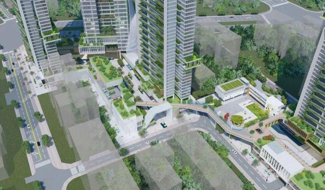 开云APP 开云体育深圳南山区豪方花园城市更新规划概念中——复合型生态城市综合体(图7)