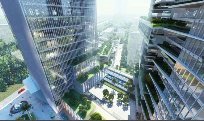 开云APP 开云体育深圳南山区豪方花园城市更新规划概念中——复合型生态城市综合体(图14)