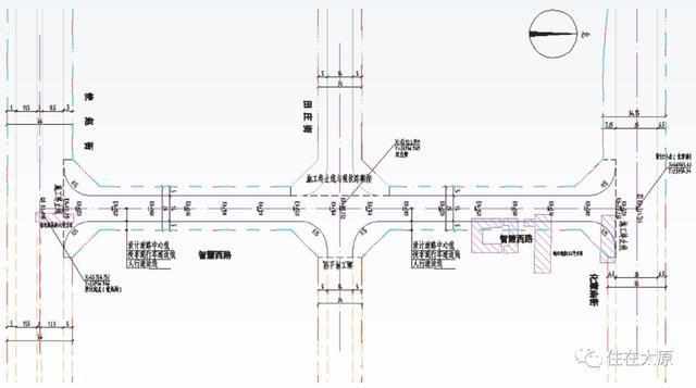 太原又将新建三条道路 设开云体育 开云平台计方案公示(图1)