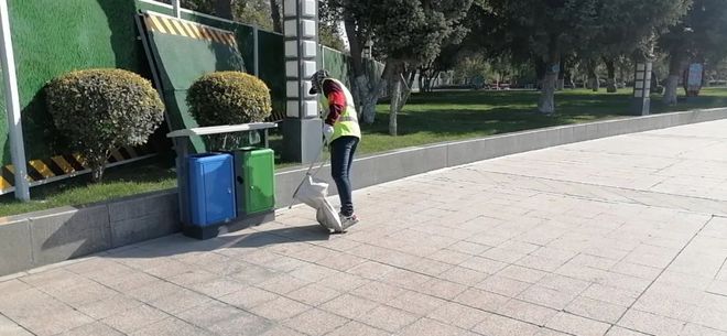 开云 开云体育平台园林绿化不停歇坚守岗位“靓”市容！(图2)