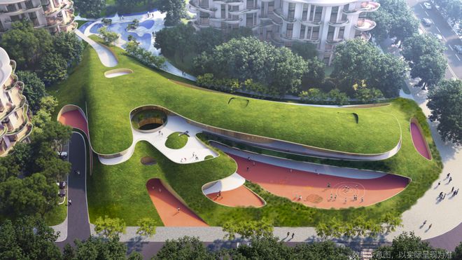 建业君邻大院 北龙湖岸边“竖”起来的森开云 开云体育APP林建筑(图5)