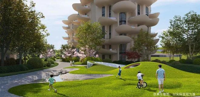 建业君邻大院 北龙湖岸边“竖”起来的森开云 开云体育APP林建筑(图8)