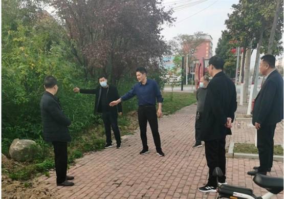 开云 开云体育APP城管工作动态：县领导现场调研指导城区园林绿化工作(图1)