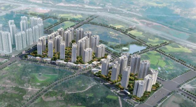 开云 开云体育中国五冶中标天府新区万安四期总平景观绿化工程(图2)