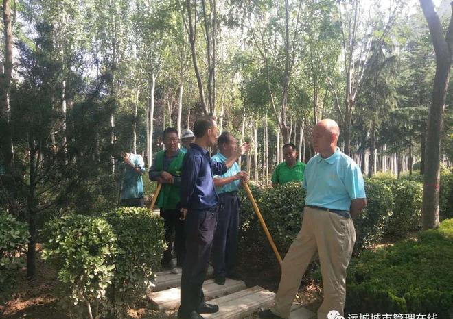 市园林绿化服务中心开展园林绿化管开云体育 开云平台护观摩活动(图2)