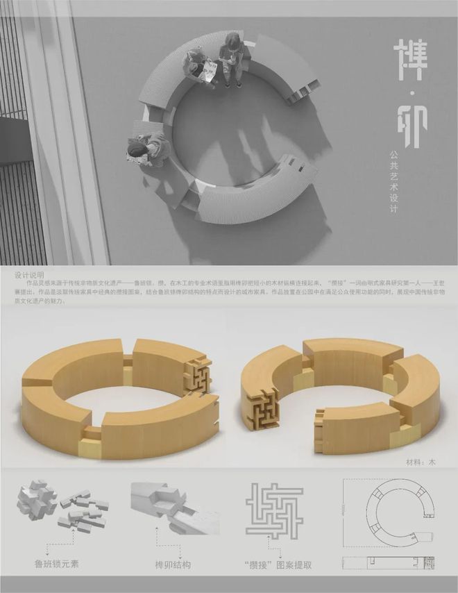 开云体育 开云平台2022年第二届“环复兴公园公共艺术青年设计大赛”获奖名单揭晓！(图5)