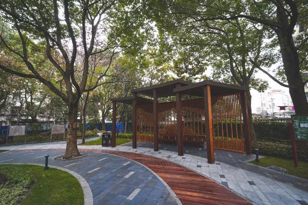 浦东新区2022年建成25个开云 开云体育口袋公园！一园一特色可观可玩的开放绿地就在“家门口”(图17)