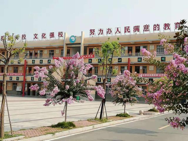 安徽阜阳阜南苗集镇中心学校邀请园林绿化设计专家指导校园建设开云 开云体育APP(图2)