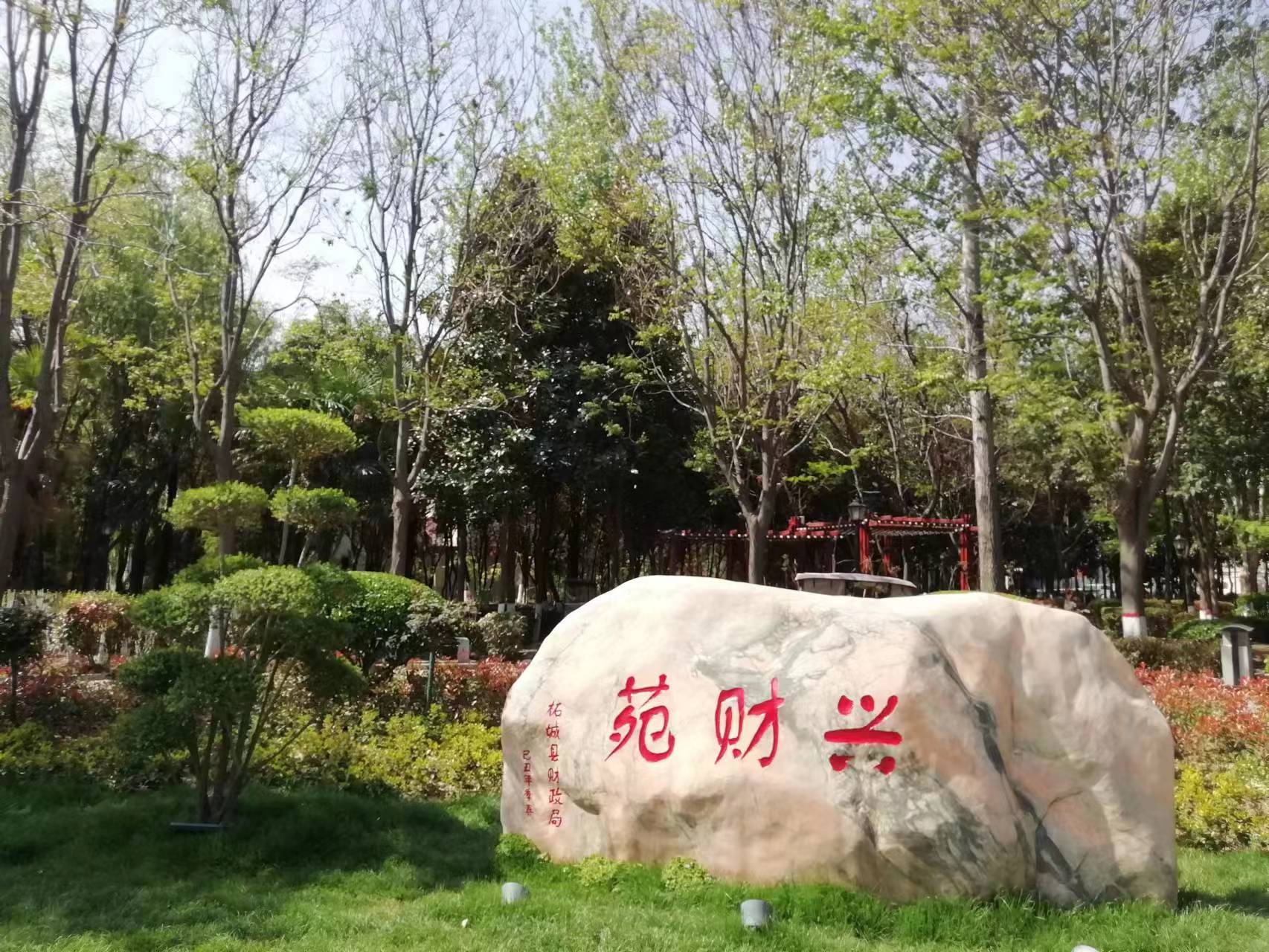 柘城县：城区绿化提档升级增“颜值”开云 开云体育(图1)
