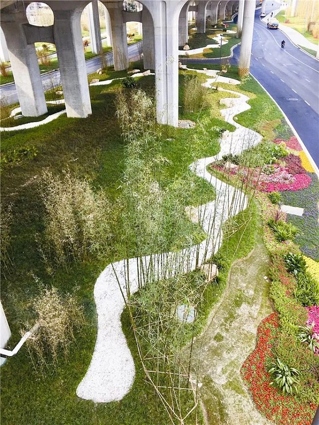 开云 开云体育平台索尔园林集团——实战分享！市政道路花境这样做！(图7)