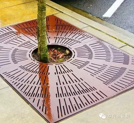 园林绿化景观Kaiyun 开云设计保护大树的手(图1)