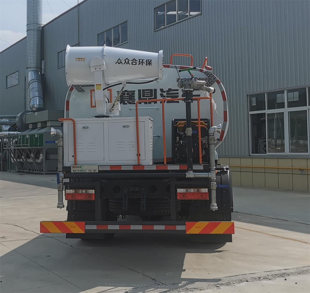 襄鑫鼎牌XDV5161GPSEQ6型绿化喷洒车开云 开云体育官网(图4)