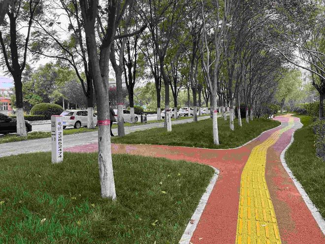 城乡一Kaiyun 开云体化示范区城管局扎实推进拆墙透绿工程(图2)