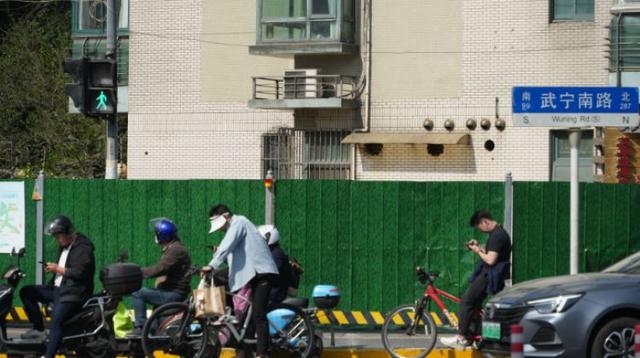 一起来探班！武宁南路沿线绿化恢复工Kaiyun 开云程亮点→(图1)