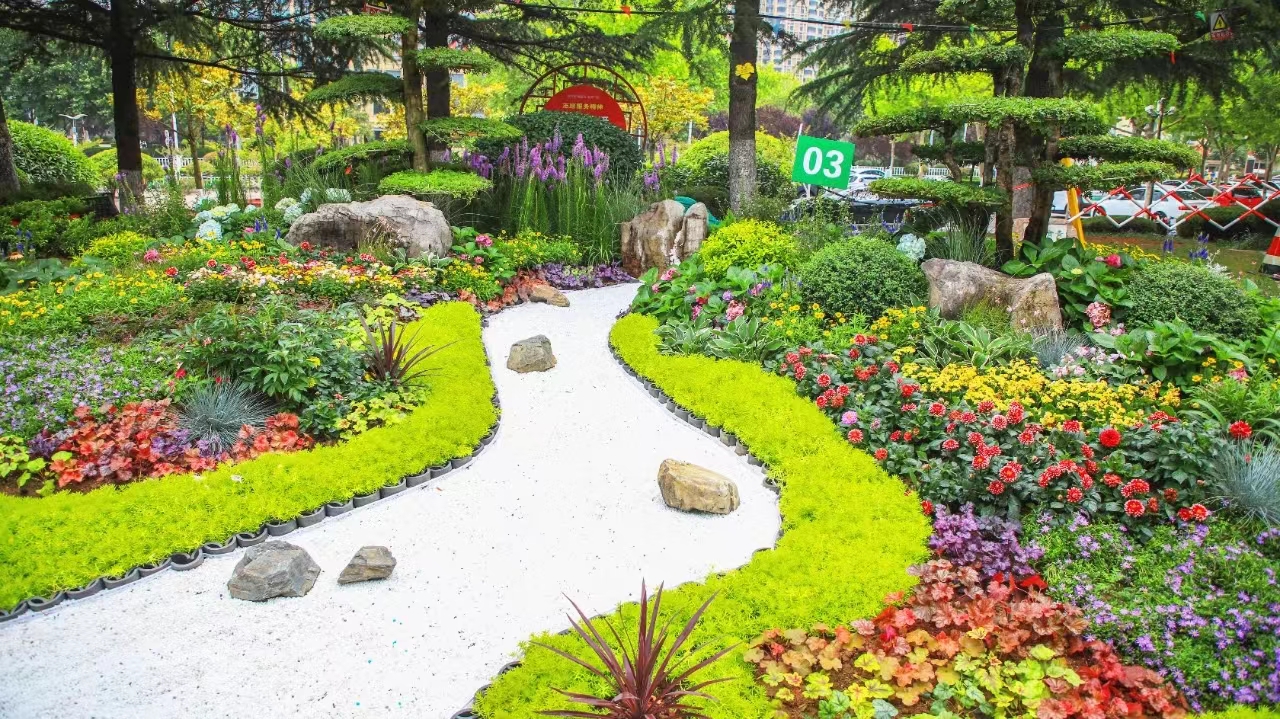 开云 开云体育平台日照市第四届园林绿化行业职业（花艺环境设计师）技能竞赛成功举办(图7)