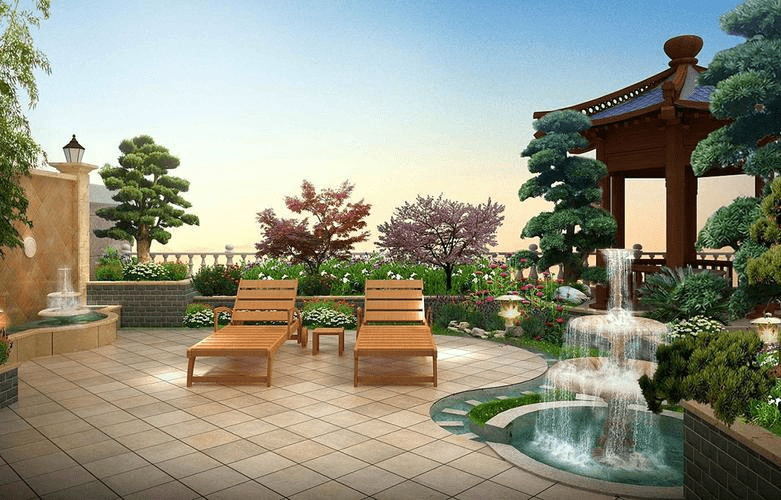 别墅庭院怎么规划设计公园绿化设计道路绿化景观Kaiyun 开云(图2)