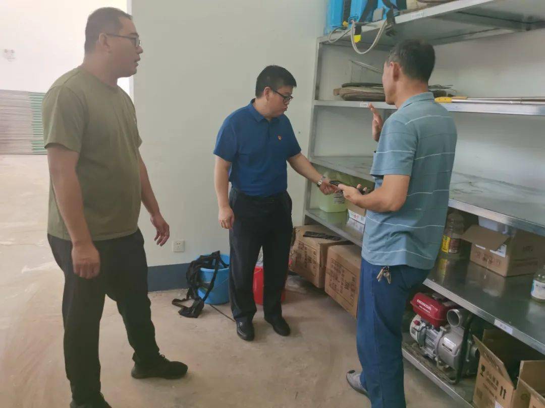区园Kaiyun 开云体育林绿化局对园林绿化企业开展安全生产检查工作(图2)