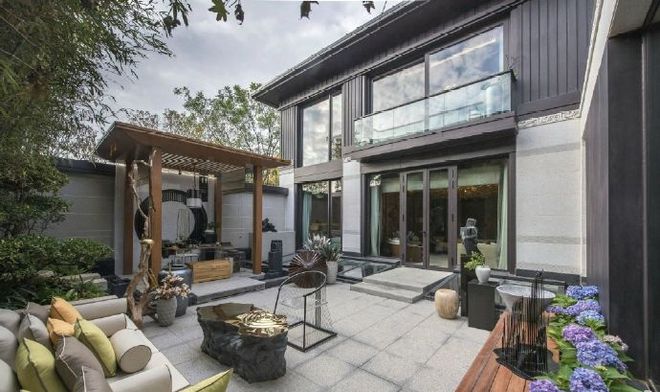 16个中式“花园庭院”设计一砖一Kaiyun 开云瓦一草一木造就最美院落(图4)