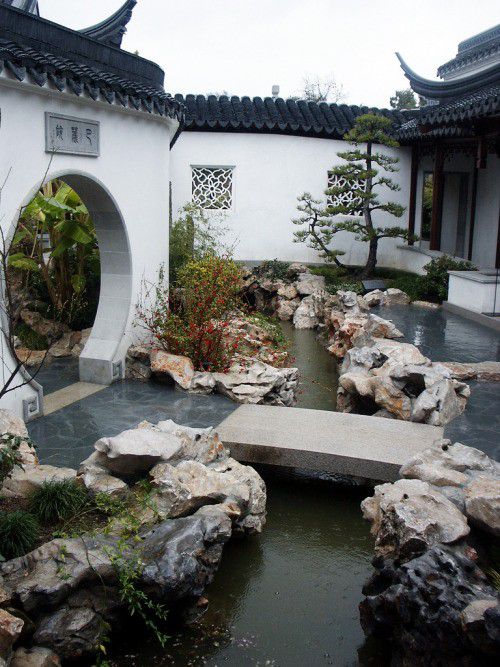 16个中式“花园庭院”设计一砖一Kaiyun 开云瓦一草一木造就最美院落(图5)