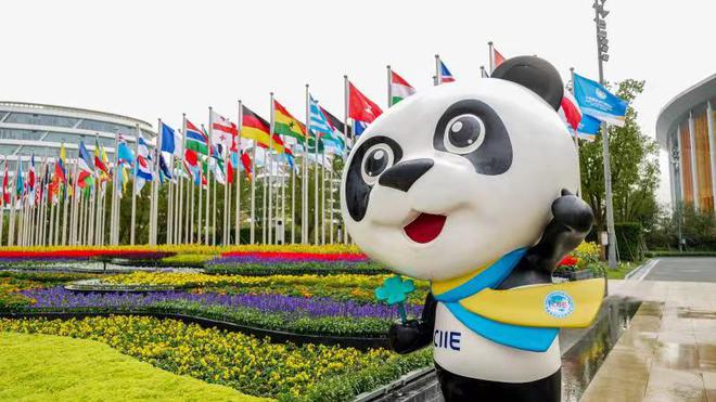 进博图集│进博会绿化景观惊艳亮相听设计师讲述其中的“小心机”开云体育 开云官网(图2)