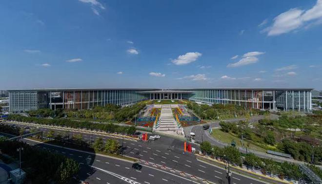 进博图集│进博会绿化景观惊艳亮相听设计师讲述其中的“小心机”开云体育 开云官网(图3)