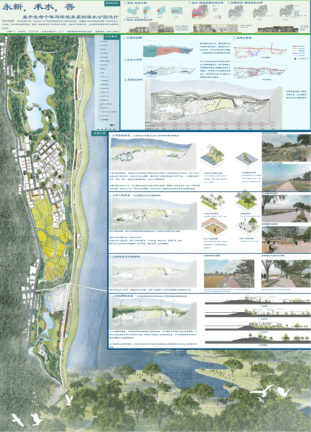 2021级梁希实验班园林设计汇Kaiyun 开云体育报评图展(图5)