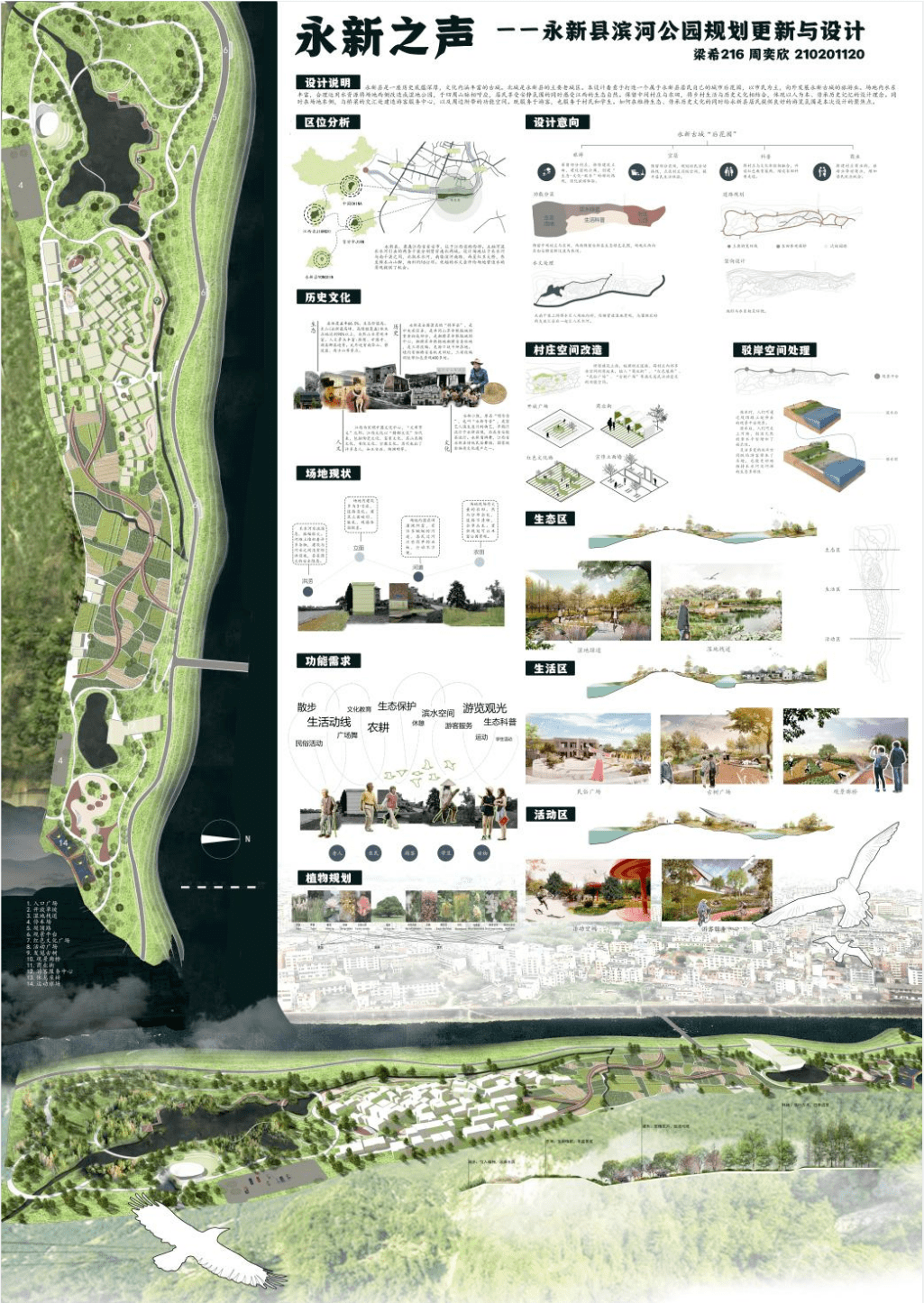 2021级梁希实验班园林设计汇Kaiyun 开云体育报评图展(图16)