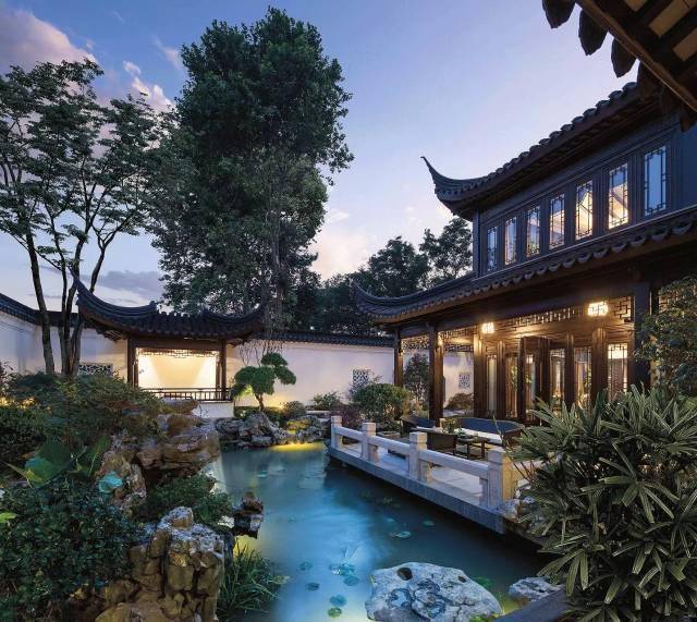 12个“新中式庭院”设计有颜值有内涵每一款都想搬回家开云 开云体育官网(图4)