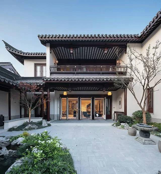 12个“新中式庭院”设计有颜值有内涵每一款都想搬回家开云 开云体育官网(图2)