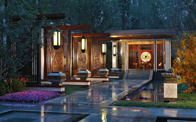 12个“新中式庭院”设计有颜值有内涵每一款都想搬回家开云 开云体育官网(图1)