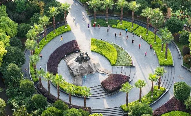 Kaiyun 开云千盟园景：园林绿化工程中栽植类型有哪些你知道吗？(图1)