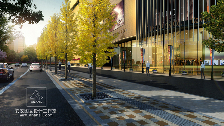 如何在道路绿化效果图设计中融入海绵城市理念？开云APP 开云官网入口(图1)