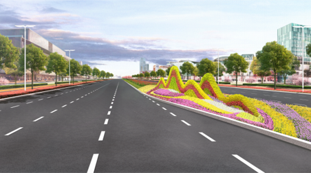 Kaiyun 开云济南起步区两处绿道及特色道路绿化项目公布(图2)