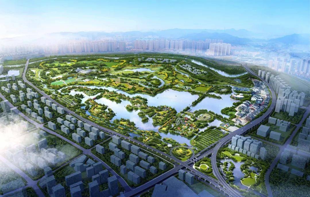 赞赞赞！洋湖湿开云体育 开云官网地公园景观改造效果图来啦(图1)