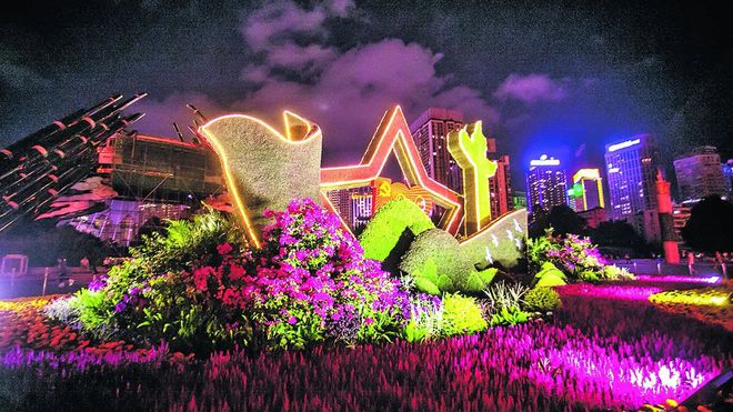 24个主题景观亮相贵阳街头！Kaiyun 开云体育(图2)