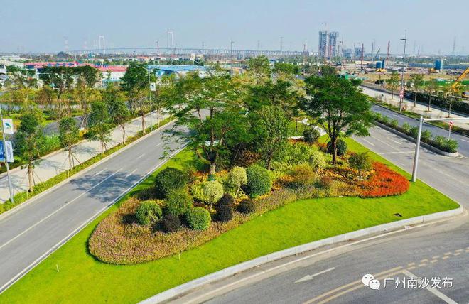 Kaiyun 开云体育那么美！庆盛枢纽4条市政道路一路一景！(图3)