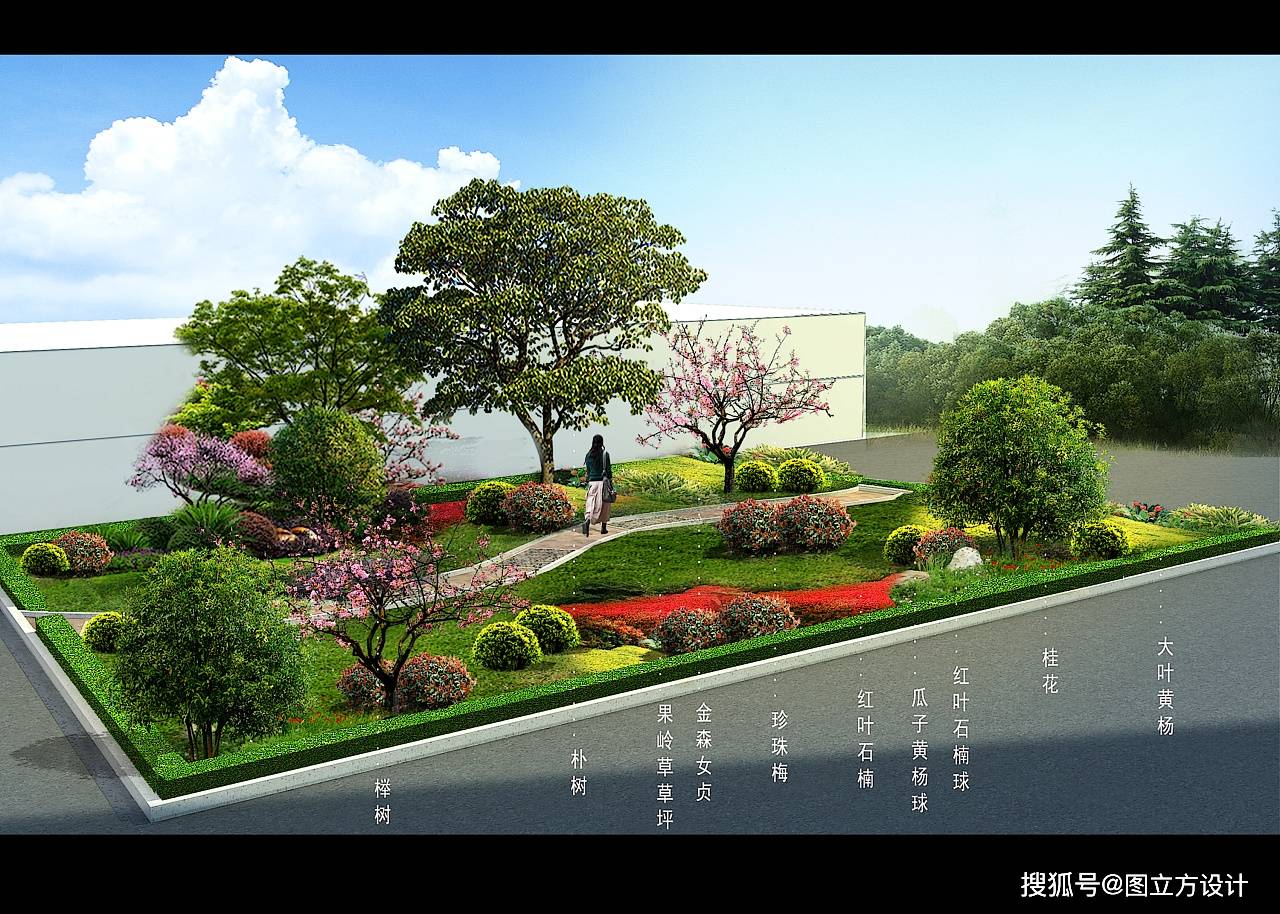 开云体育 开云平台绿化带设计效果图：打造绿色生态的公共空间(图1)