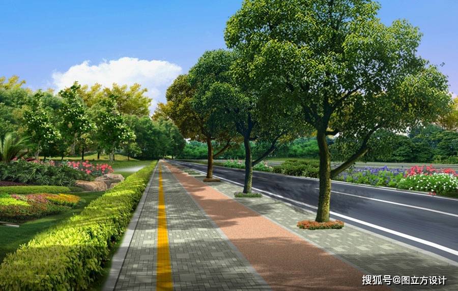 开云体育 开云平台绿化带设计效果图：打造绿色生态的公共空间(图2)